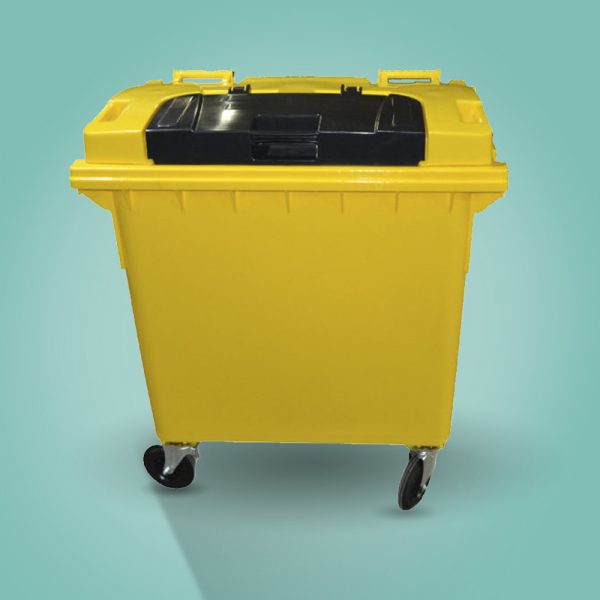 Contenedor de 800 litros doble tapa
