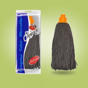Fregona microfibar tiras negras