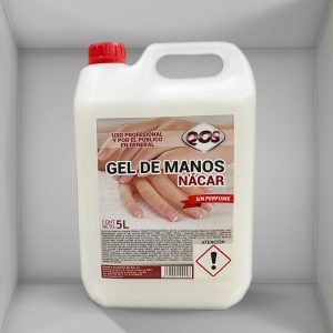 Gel de manos nácar sin perfume de 5 litros