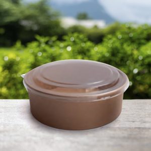 Ensaladera de Cartón Kraft 1300ml