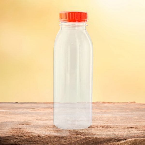 Botella 330mL Tapón unido color naranja