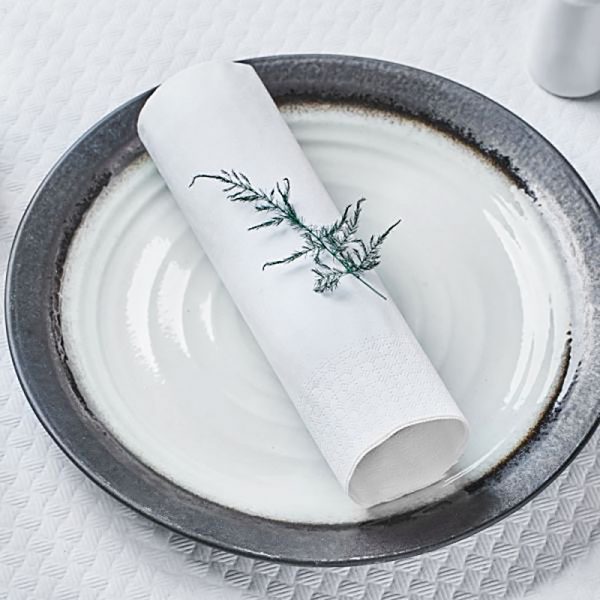 Servilletas de papel 40x40 Blanca 2 Capas