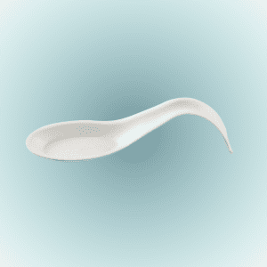 Salsera de caña de azúcar Cuchara inclinada