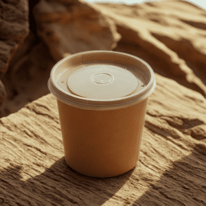 Sopera kraft con tapa