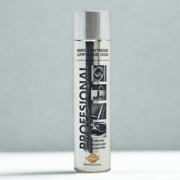 Limpiador Inoxidable Spray Vinfer Profesional 600 ml