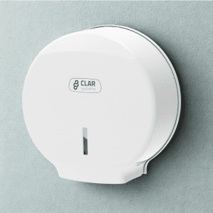 Dispensador de Papel Higiénico Industrial Mini Jumbo I-NOVA Ø230 ABS Blanco