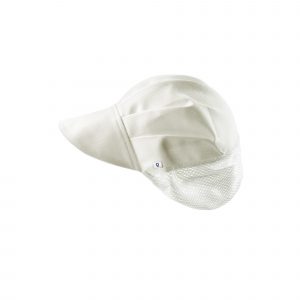GORRO CON REJILLA BLANCO